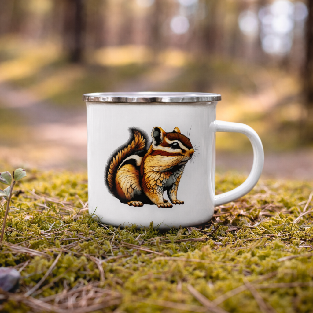 Woodland Chipmunk Camp Mug