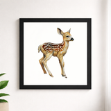 Woodland Fawn Art Print