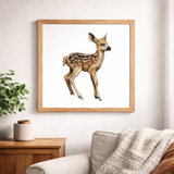 Woodland Fawn Art Print