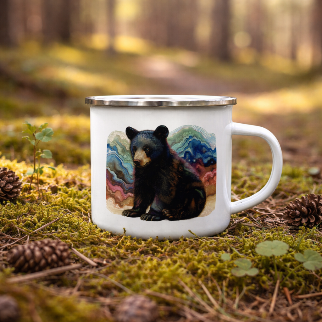 Woodland Bear Camp Mug