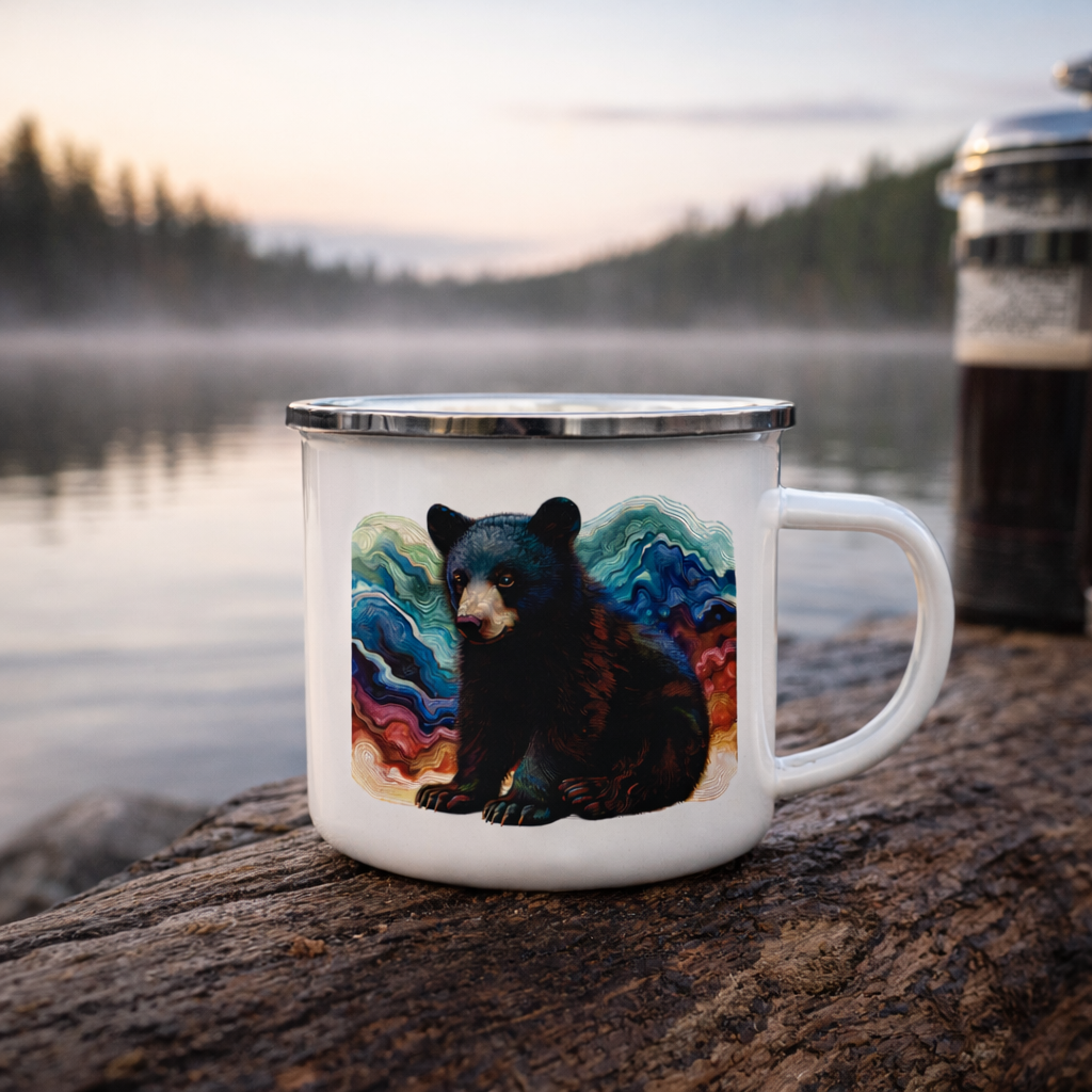 Woodland Bear Camp Mug