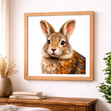 Woodland Rabbit Art Print