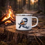 Woodland Chickadee Camp Mug