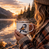Woodland Chickadee Camp Mug