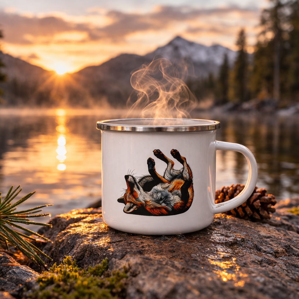 Woodland Fox Camp Mug
