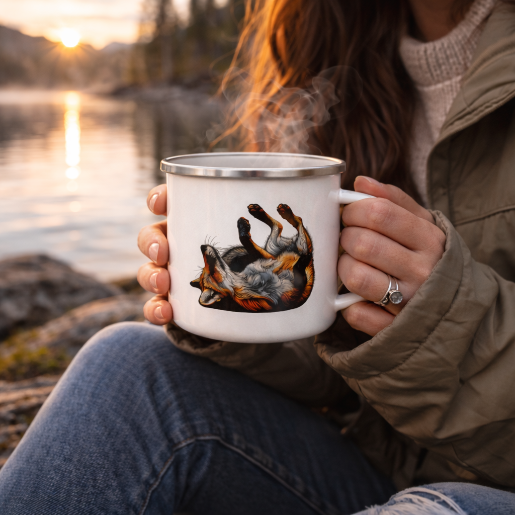 Woodland Fox Camp Mug