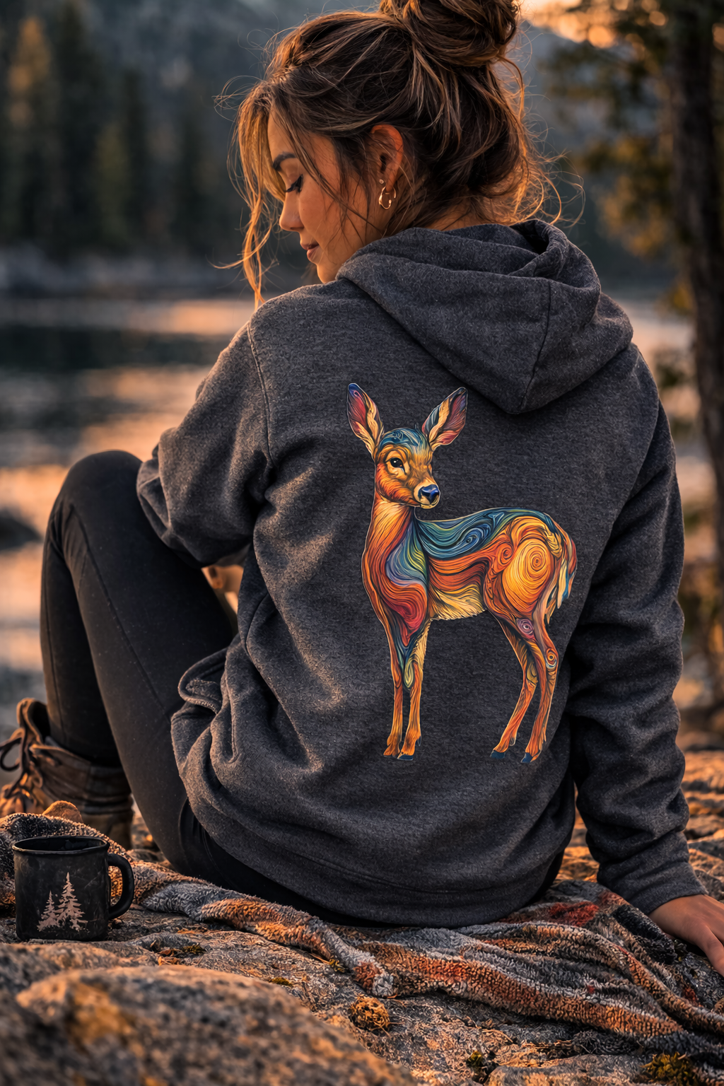 Timberline Doe Zip Hoodie