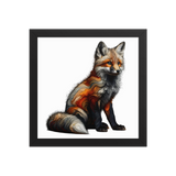 Woodland Fox Art Print