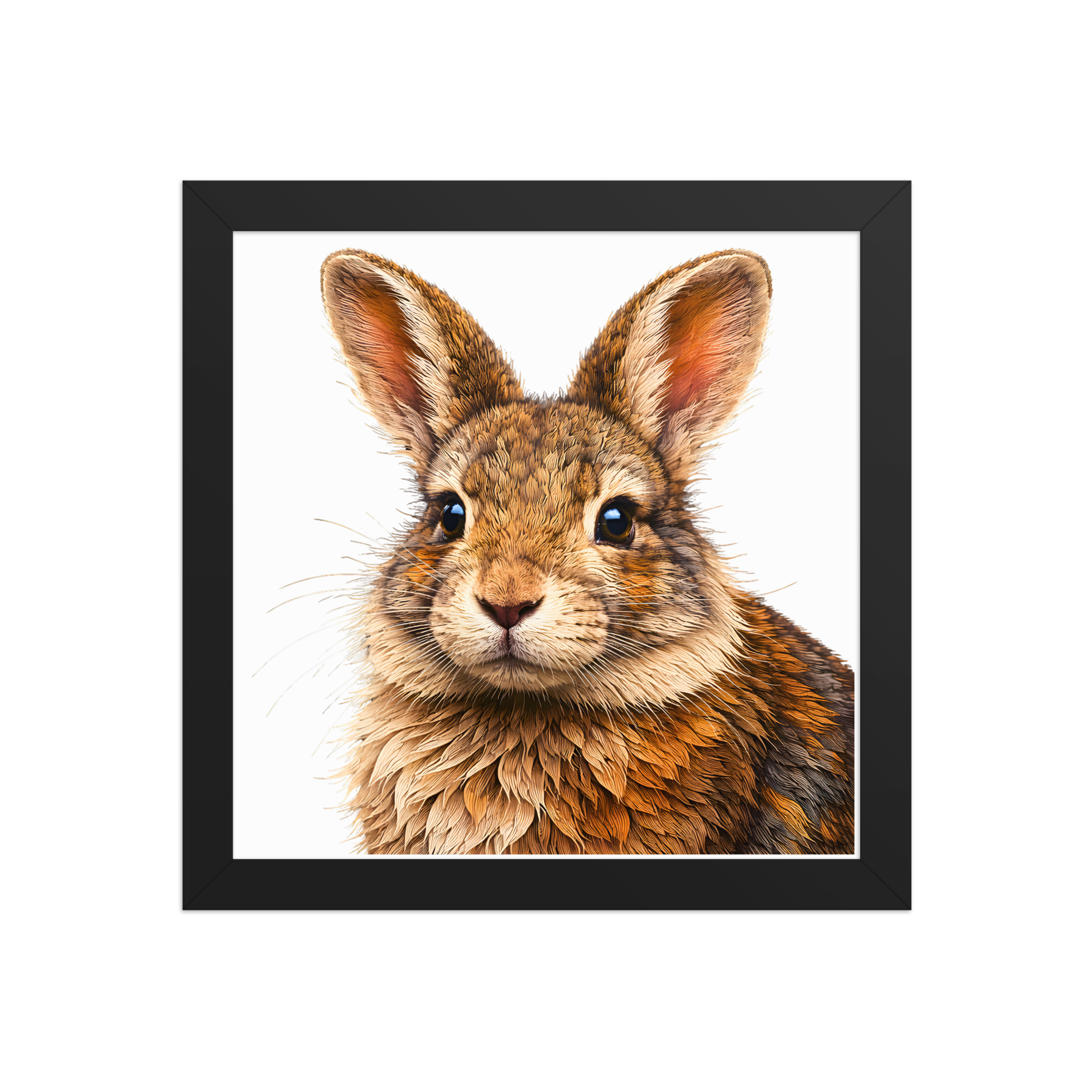 Woodland Rabbit Art Print