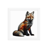 Woodland Fox Art Print