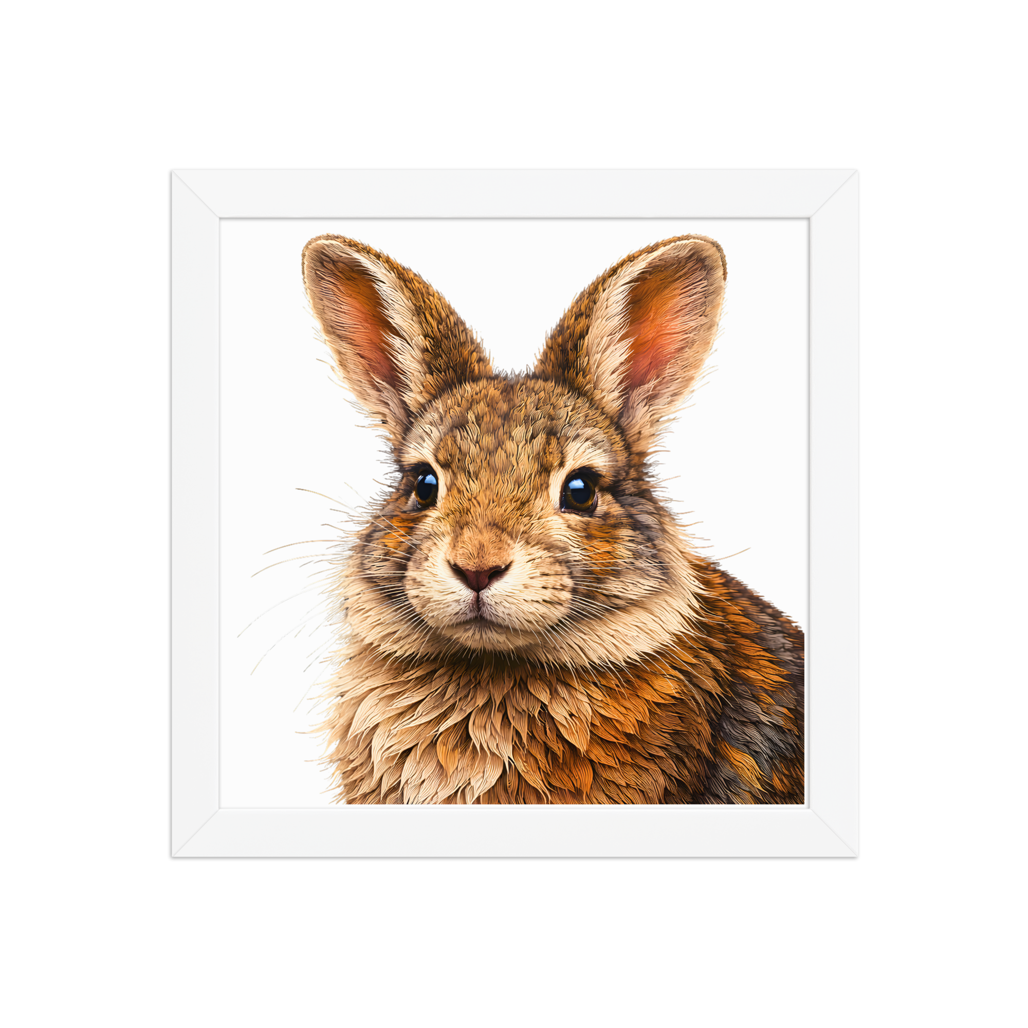 Woodland Rabbit Art Print